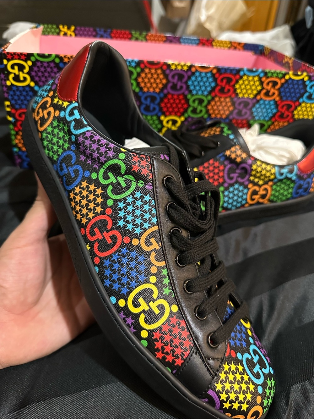 Gucci psychedelic Sneakers - Picture 4 of 8